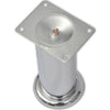 Pyöreät sohvanjalat 8 kpl kromi 180 mm
