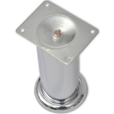 Pyöreät sohvanjalat 8 kpl kromi 180 mm
