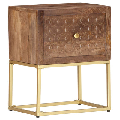 Yöpöytä Furtuna 40x30x50cm (mangopuu)