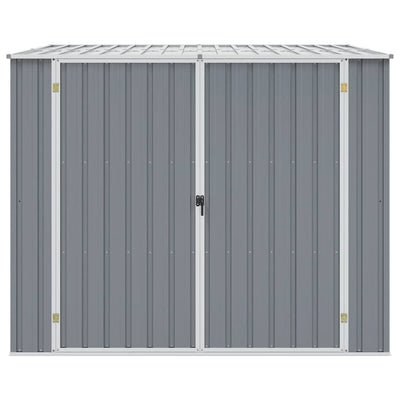 Harmaa puutarhavaja Chimoftei 195x198x159cm (galvanoitu teräs)