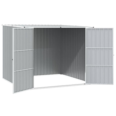 Harmaa puutarhavaja Chimoftei 195x198x159cm (galvanoitu teräs)