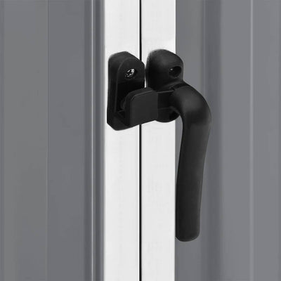 Harmaa puutarhavaja Chimoftei 195x198x159cm (galvanoitu teräs)