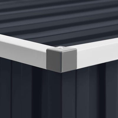 Antrasiitti puutarhavaja Chimoftei 195x198x159cm (galvanoitu teräs)