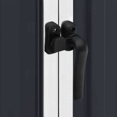 Antrasiitti puutarhavaja Chimoftei 195x198x159cm (galvanoitu teräs)