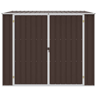 Ruskea puutarhavaja Chimoftei 195x198x159cm (galvanoitu teräs)