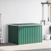 Vihreä puutarhan varastoarkku Ghesin 149x99x93cm