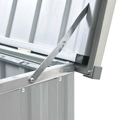 Harmaa puutarhan varastoarkku Ghesin 171x99x93cm