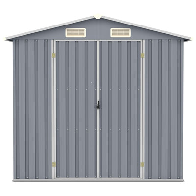 Harmaa puutarhavaja Jahir 205x129x183cm (galvanoitu teräs)