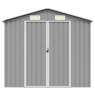 Harmaa puutarhavaja Jahir 205x129x183cm (galvanoitu teräs)