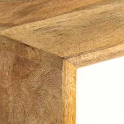 Sivupöytä 110x30x82 cm täysi mangopuu