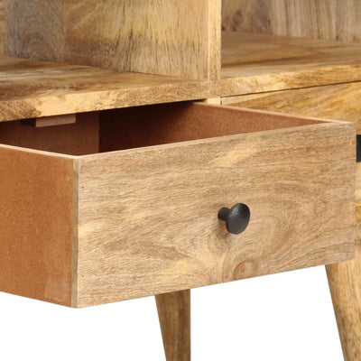 TV-taso 110x36x50 cm täysi mangopuu