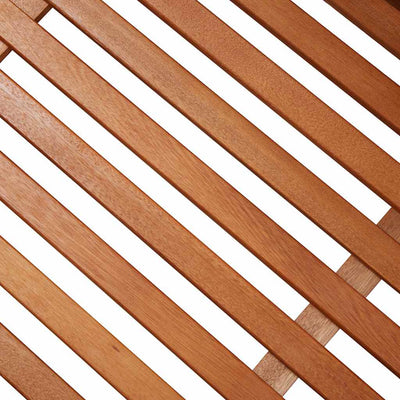 Puutarhan varastolaatikko Crisan 117x50x55cm (eukalyptuspuu)