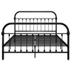 Musta sängynrunko Byatrice 160x200cm (metalli)