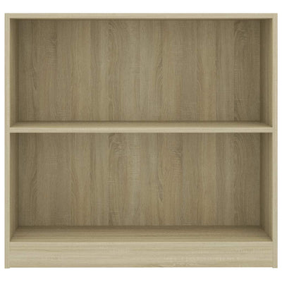 Kirjahylly Sonoma-tammi 80x24x75 cm tekninen puu