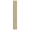 5-tasoinen kirjahylly Sonoma-tammi 60x30x189 cm lastulevy