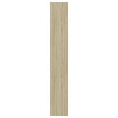 5-tasoinen kirjahylly Sonoma-tammi 60x30x189 cm lastulevy