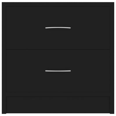 Musta yöpöydät Katrin 40x30x40cm (2 kpl puinen)