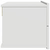 Valkoinen yöpöytä Witting 40x30x30cm (puinen)