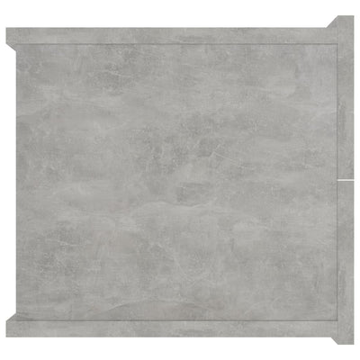 Yöpöytä betoninharmaa 40x30x30 cm tekninen puu