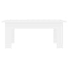 Valkoinen sohvapöytä Josephinne 100x60x42cm (puinen)