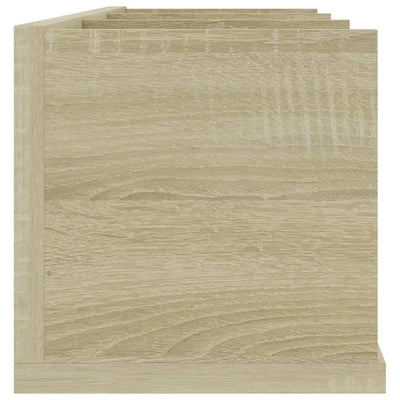 CD-seinähylly Sonoma-tammi 75x18x18 cm tekninen puu