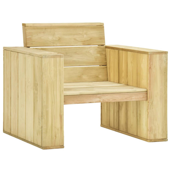 Puutarhatuoli Creasetin 89x76x76cm (kyllästetty mänty)