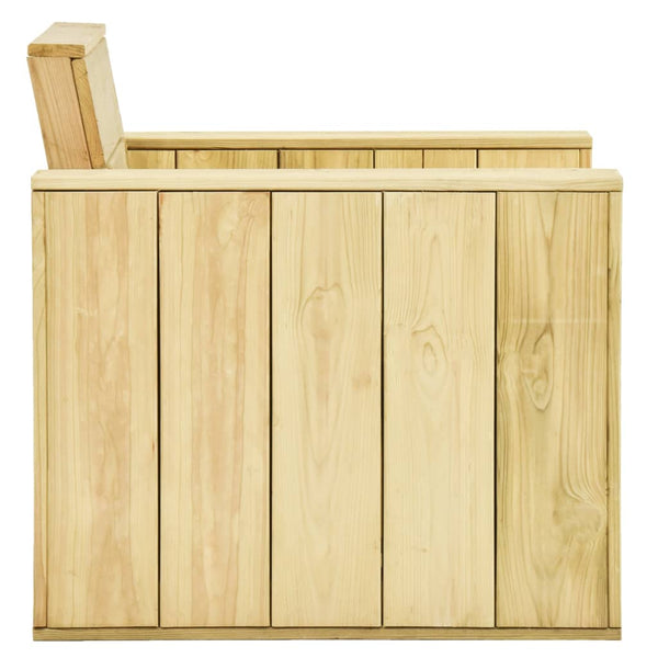 Puutarhatuoli Creasetin 89x76x76cm (kyllästetty mänty)