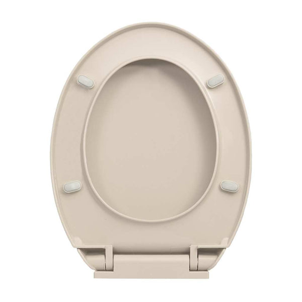 WC-istuin pehmeästi sulkeutuva aprikoosi soikea