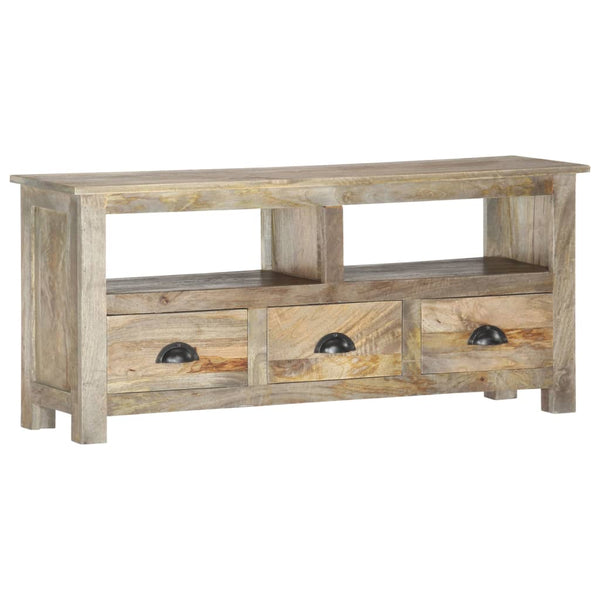 TV-taso 110x30x50 cm täysi mangopuu