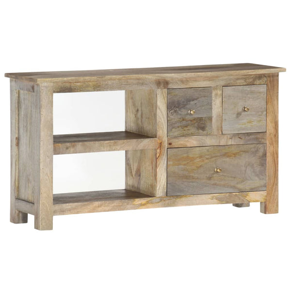 TV-taso 100x30x55 cm täysi mangopuu