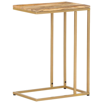 Sivupöytä 35x45x65 cm täysi mangopuu