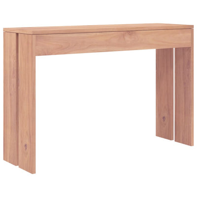Konsolipöytä 110x35x75 cm täysi tiikki