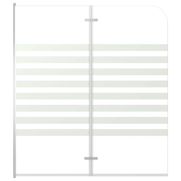 Kylpyammeen seinä 120x140 cm karkaistu lasi viiva