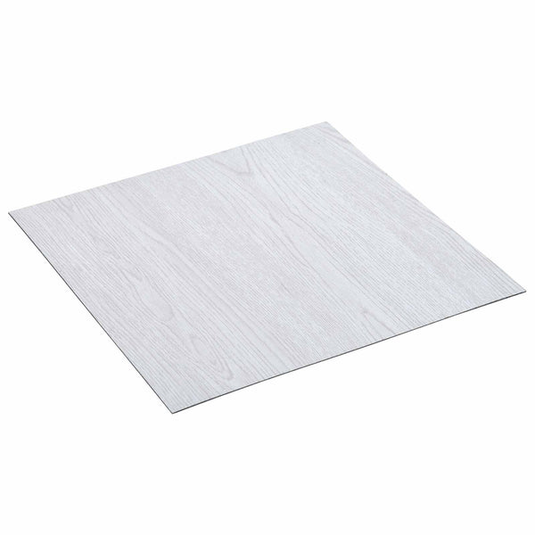 Lattialankut Valkoinen Puu 5,11 m² 55 kpl Polyvinyylikloridi