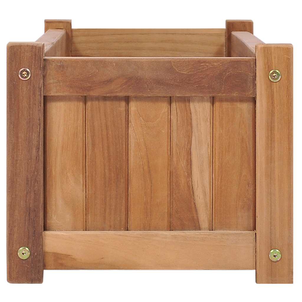 Korotettu kukkalaatikko Selamet 100x30x25cm (tiikki)