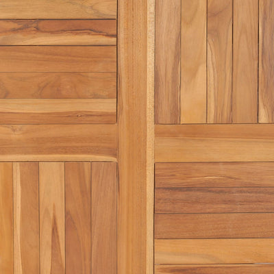 Pöytälevy täysi tiikki pyöreä 2,5 cm 90 cm