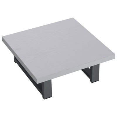 Valkoinen kaksiosainen kylpyhuoneen kalustesarja Shailendra (keraaminen)