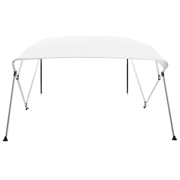 4-kaarinen bimini-kate valkoinen 243x180x137 cm