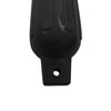 Veneen lepuuttaja 4 kpl musta Ø 11x40 cm PVC
