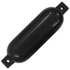 Veneen lepuuttaja 4 kpl musta Ø 14x50 cm PVC