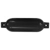 Veneen lepuuttaja 4 kpl musta Ø 14x50 cm PVC