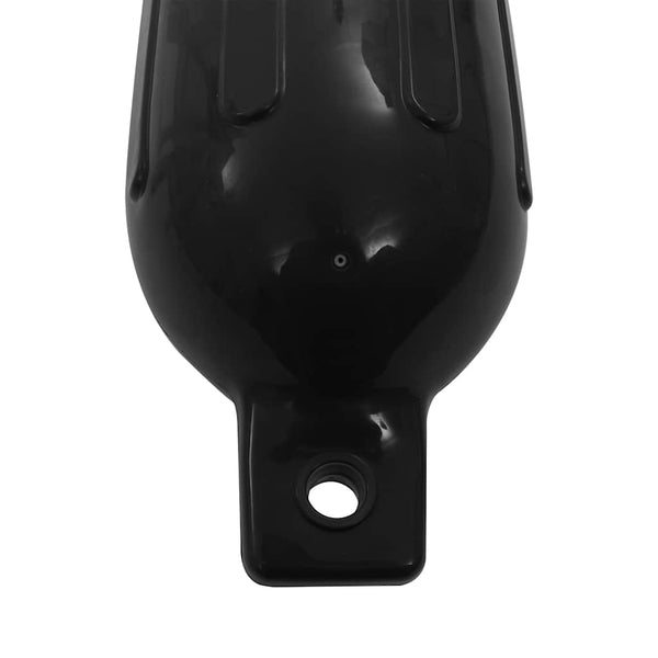 Veneen lepuuttaja 4 kpl musta Ø 16x58 cm PVC