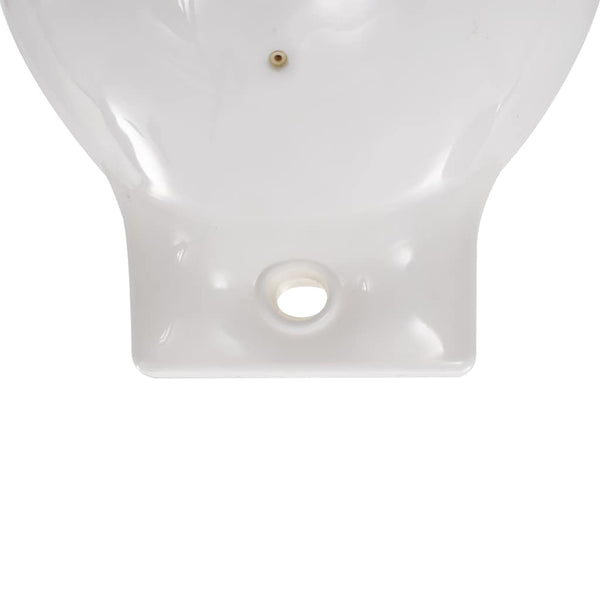 Veneen lepuuttaja 2 kpl valkoinen 69x21,5 cm PVC