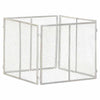 Puutarhakomposti 85x85x70 cm galvanoitu rauta