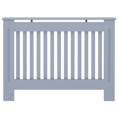 Lämpöpatterin suoja antrasiitti 112x19x81,5 cm MDF