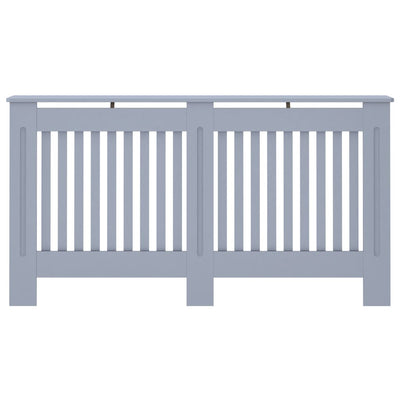 Lämpöpatterin suoja antrasiitti 152x19x81,5 cm MDF