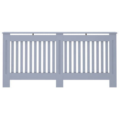 Lämpöpatterin suoja antrasiitti 172x19x81,5 cm MDF