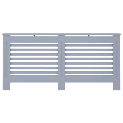 Lämpöpatterin suoja antrasiitti 172x19x81,5 cm MDF