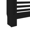 Lämpöpatterin suoja musta 172x19x81,5 cm MDF