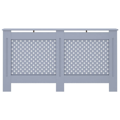 Lämpöpatterin suoja antrasiitti 152x19x81,5 cm MDF